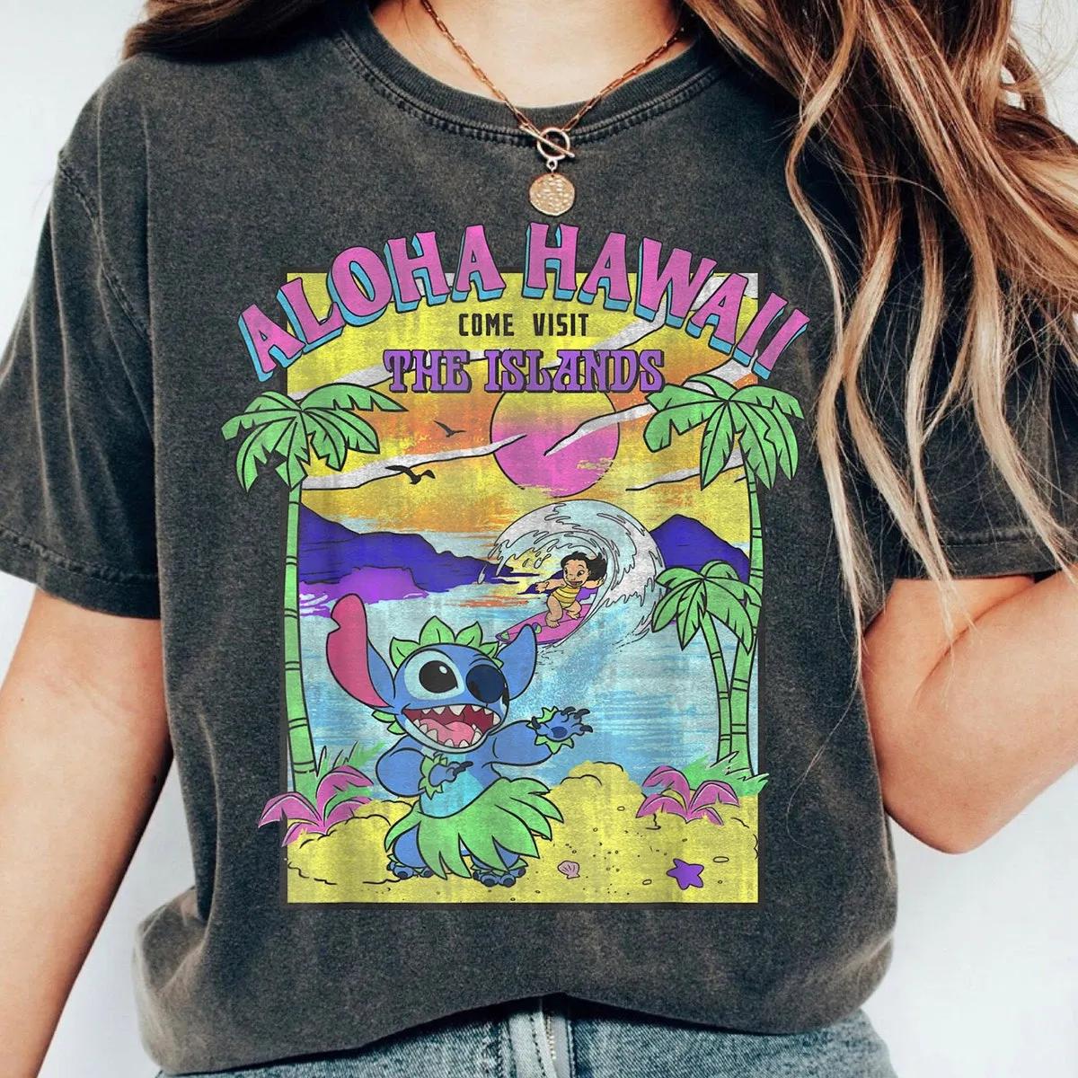 Stitch Aloha Hawaii Stitch and Lilo Shirt 3