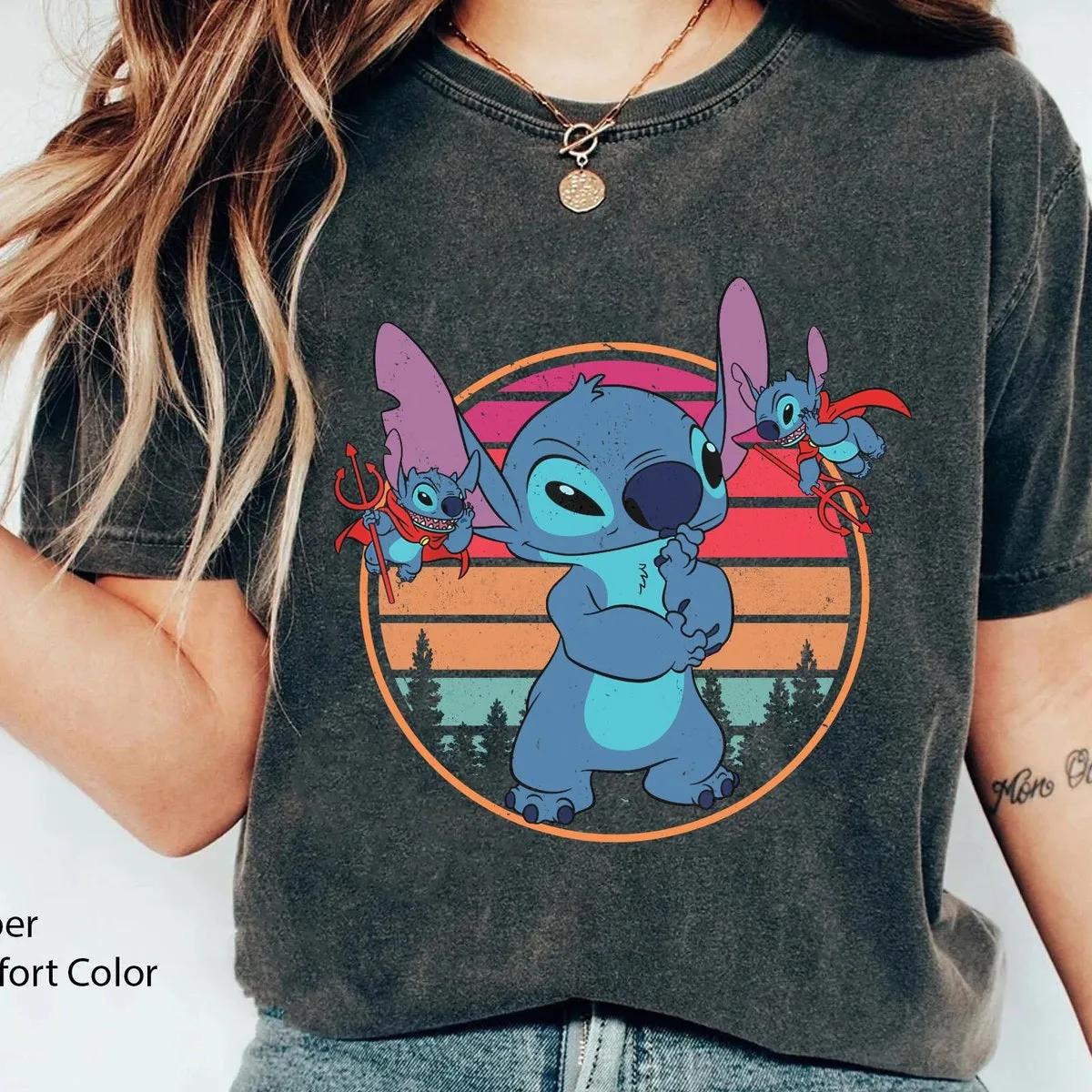 Stitch Bad Devil Shirt Lilo And Stitch Disney Shirt 1