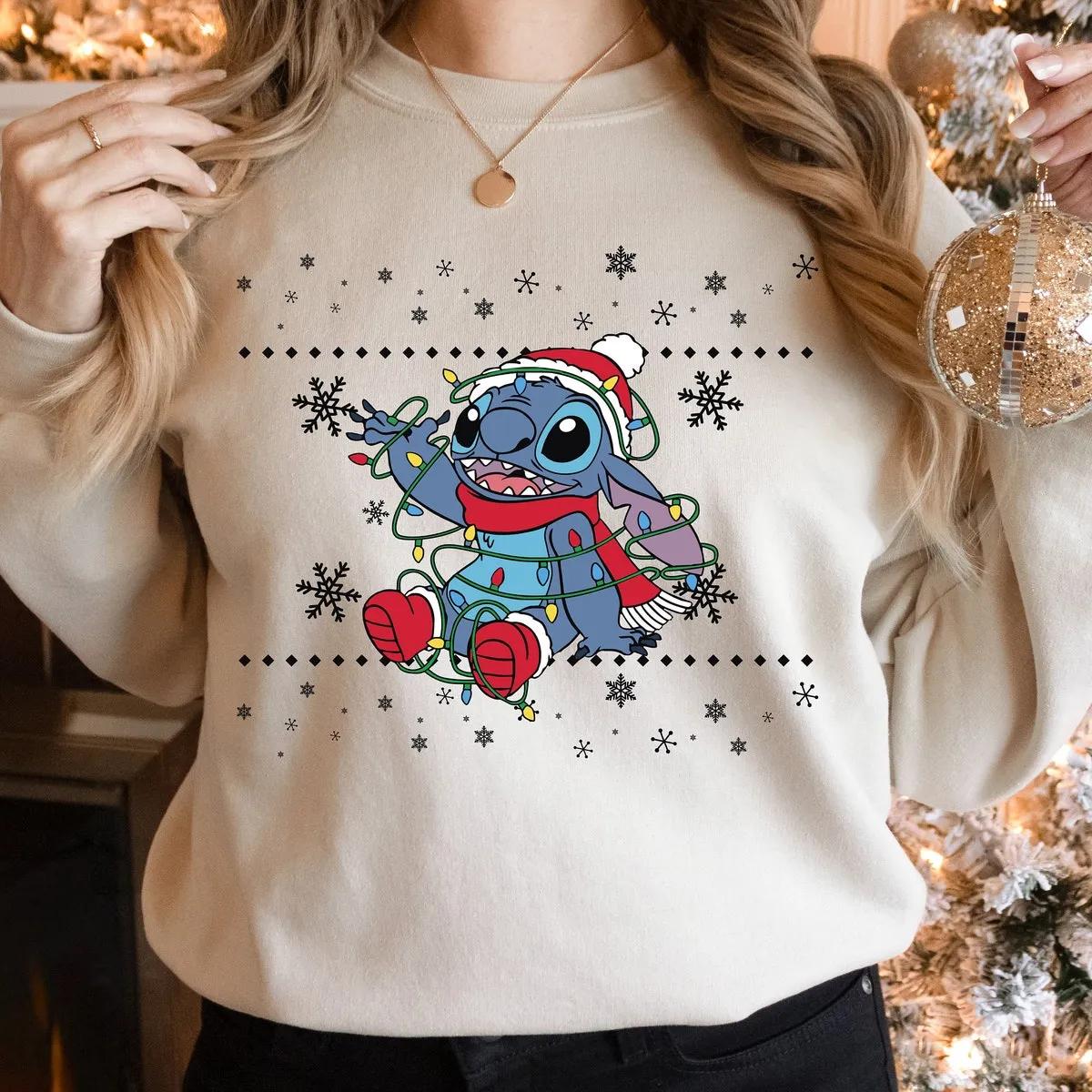 Stitch Disney Christmas Shirt 1 3 1