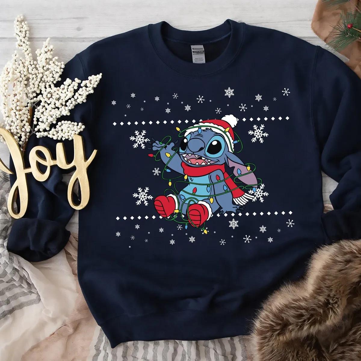 Stitch Disney Christmas Shirt 2 3 1