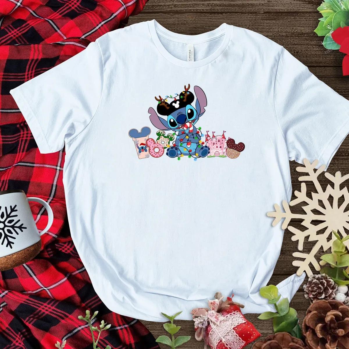 Stitch Disney Christmas Shirt 2 4