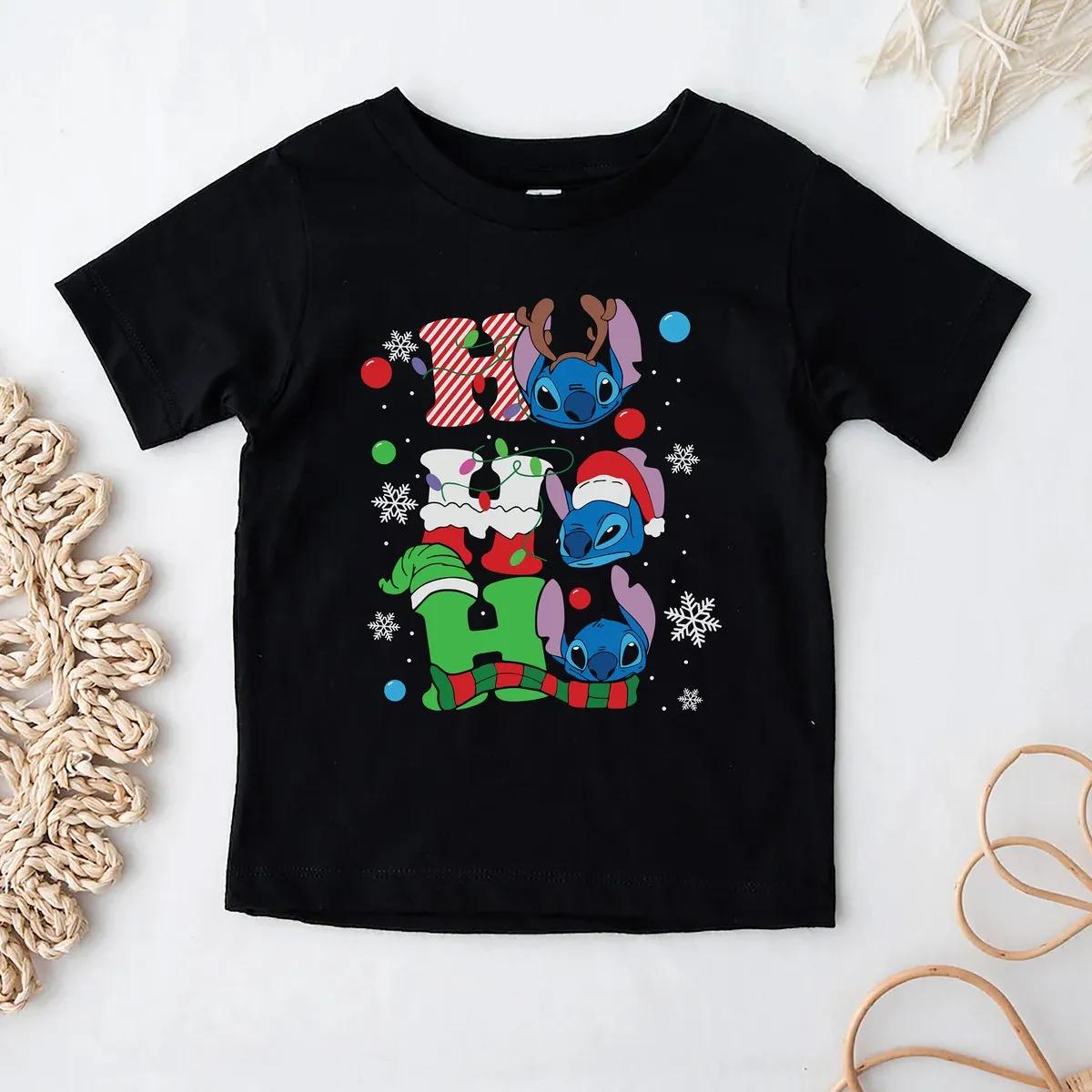 Stitch Disney Christmas Shirt 3 2 1