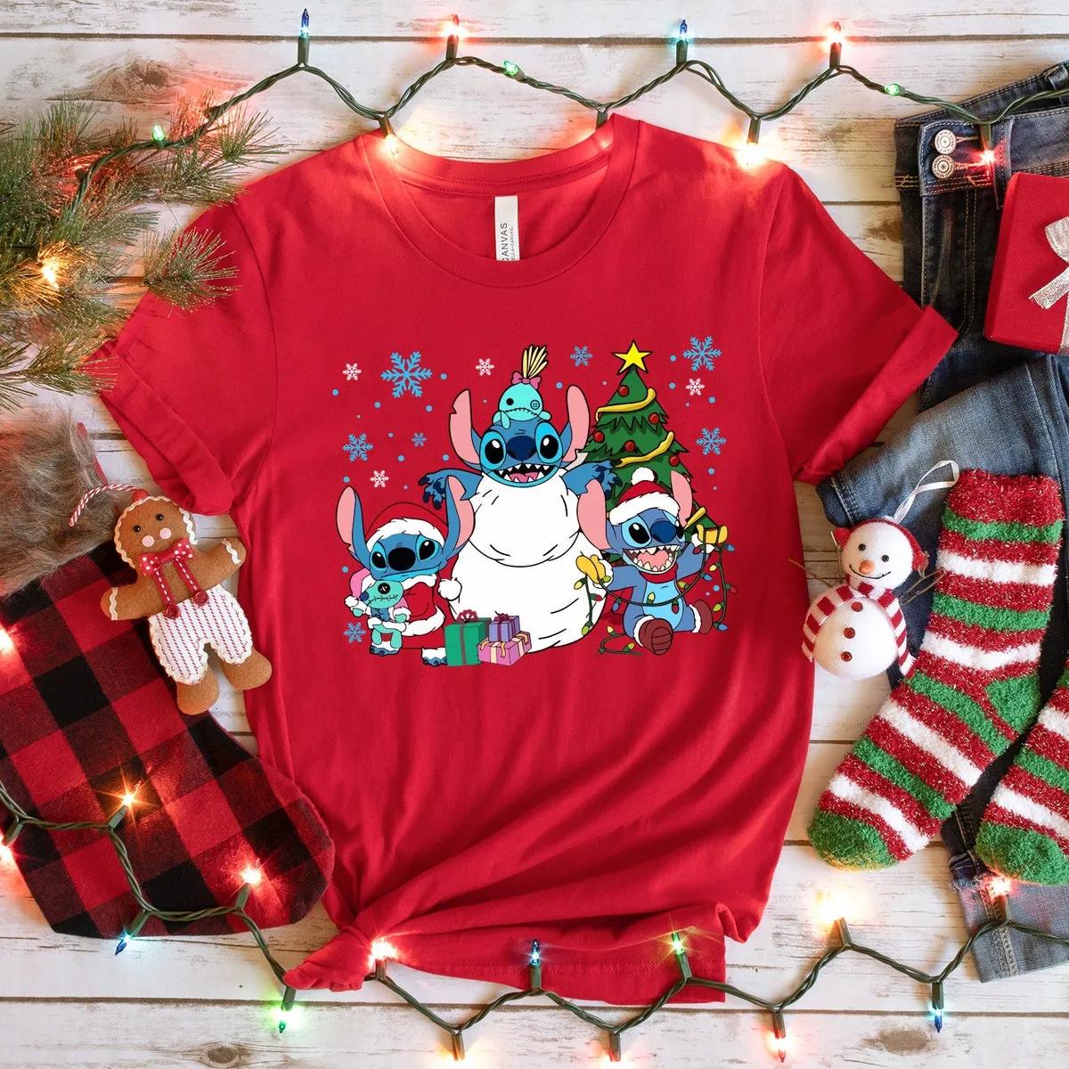 Stitch Disney Christmas Shirt 4 1 1