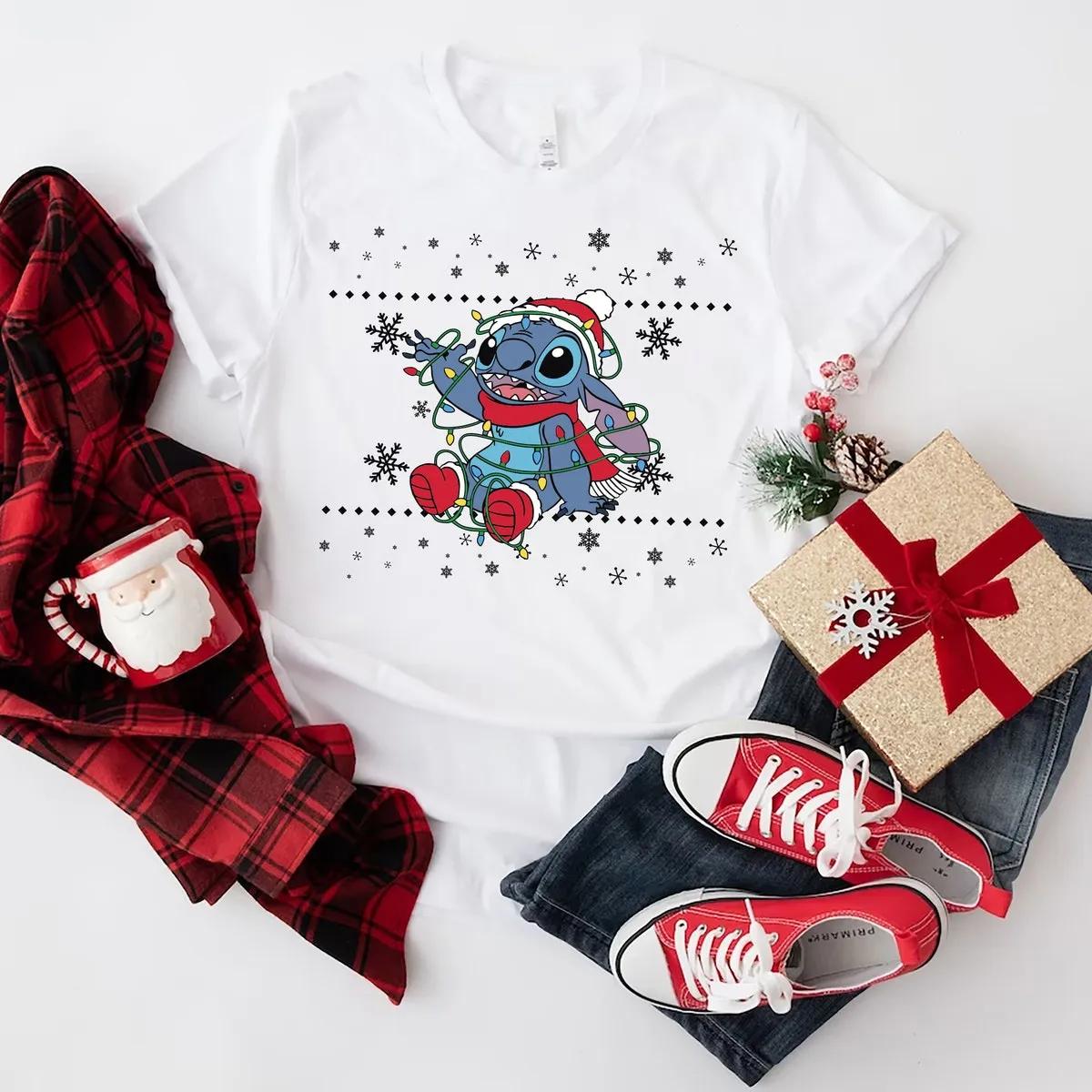 Stitch Disney Christmas Shirt 4 3 1