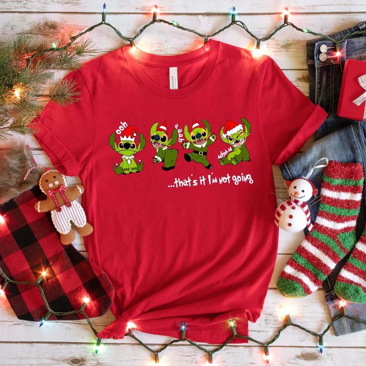 Stitch Disney Christmas Shirt 5 1 1