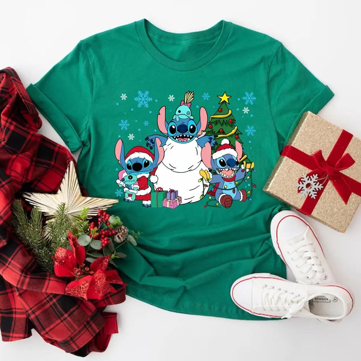 Stitch Disney Christmas Shirt 5 3