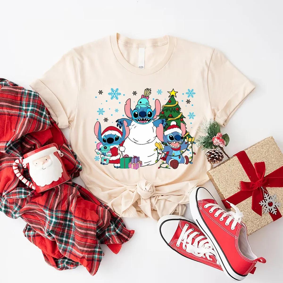 Stitch Disney Christmas Shirt 6 1