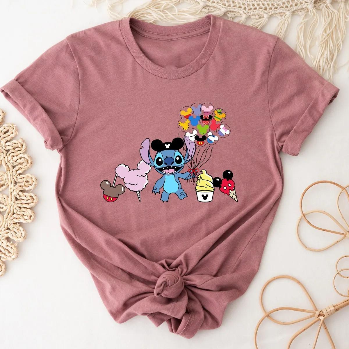 Stitch Disney Shirt Stitch Snacks Tee 4 1