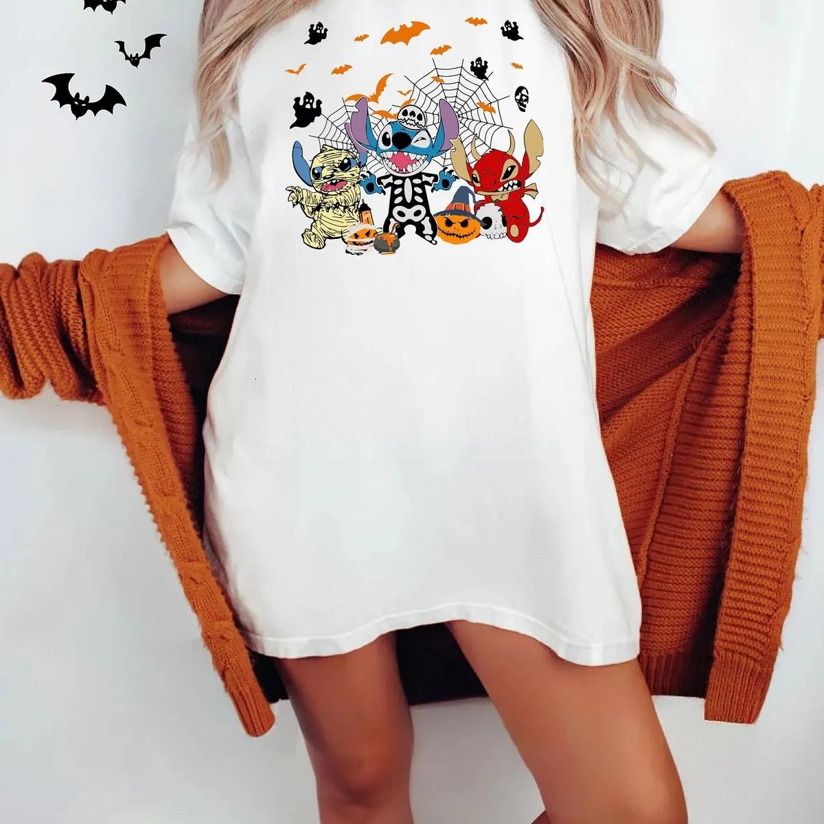 Stitch Ghost Halloween Shirt 1