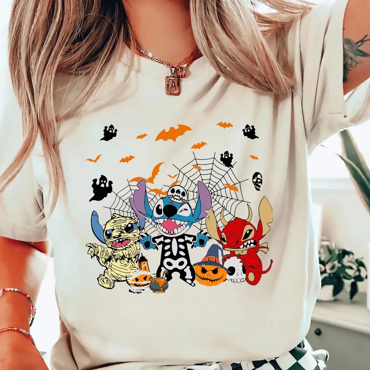 Stitch Ghost Halloween Shirt 2