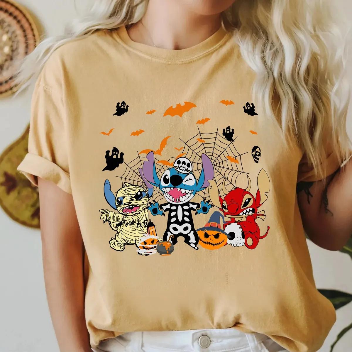 Stitch Ghost Halloween Shirt 5