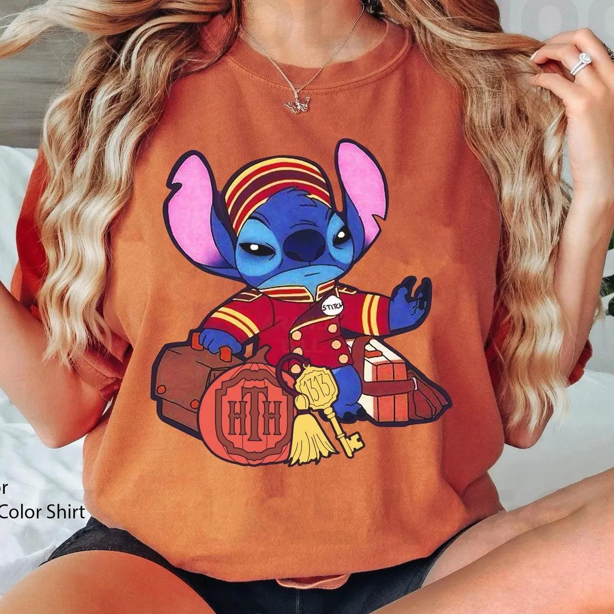 Stitch Hollywood Tower Hotel Disney Shirt 3 1