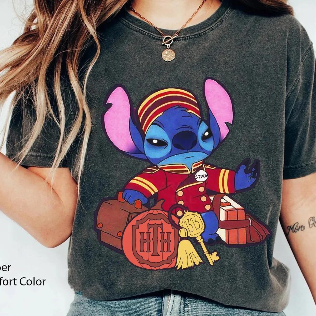 Stitch Hollywood Tower Hotel Disney Shirt 4 1