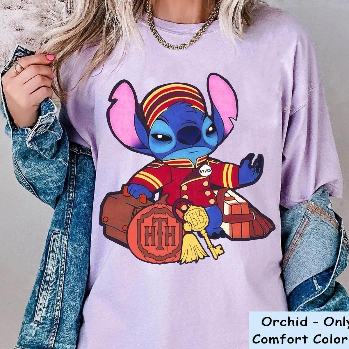 Stitch Hollywood Tower Hotel Disney Shirt 5 1