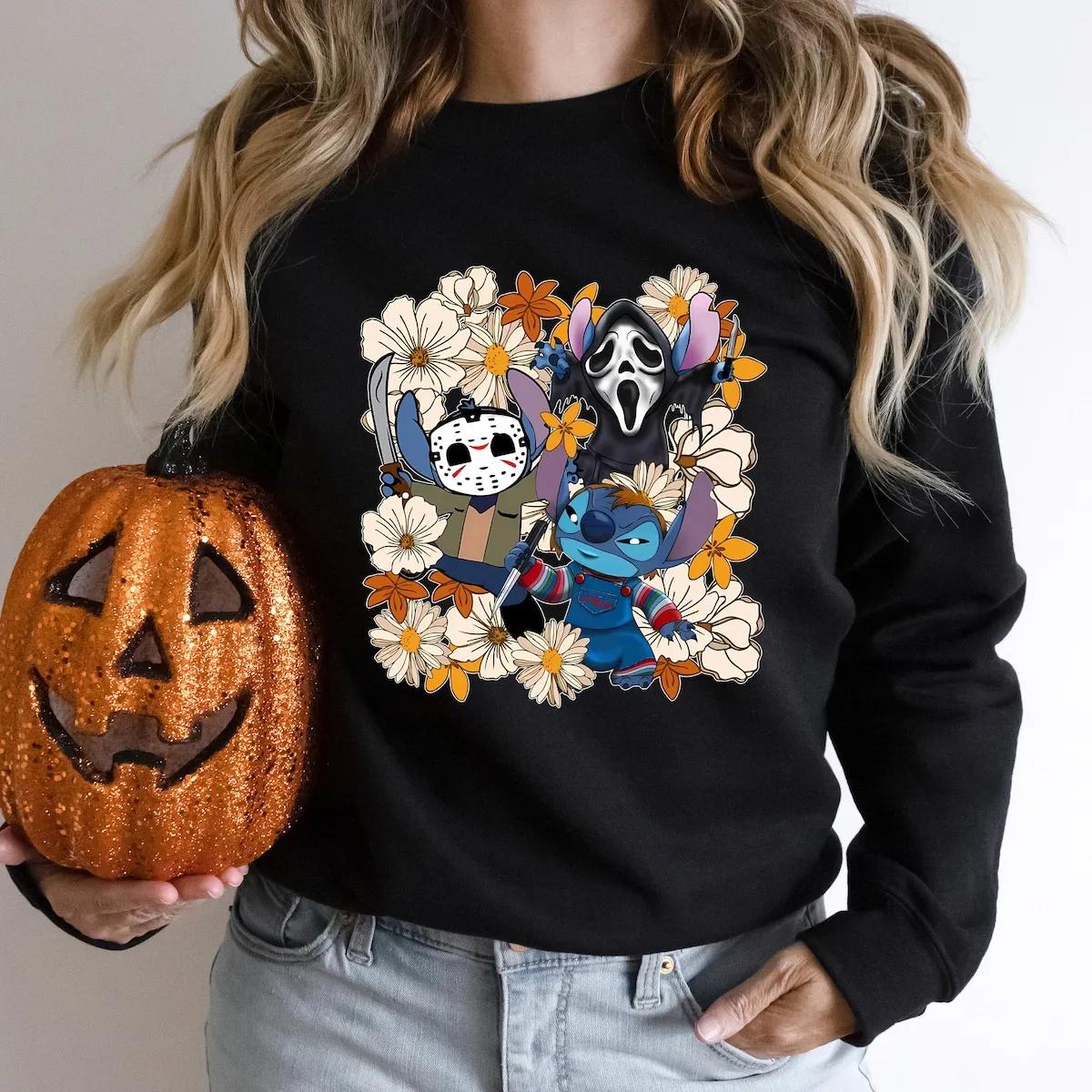 Stitch Horror Halloween Shirt 2