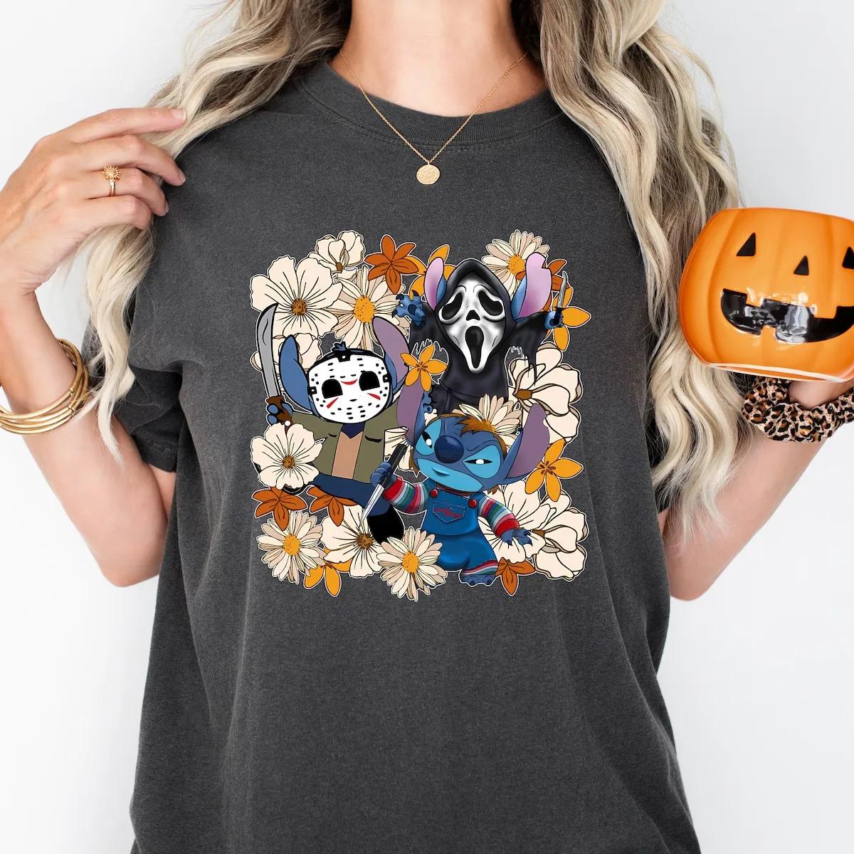 Stitch Horror Halloween Shirt 4