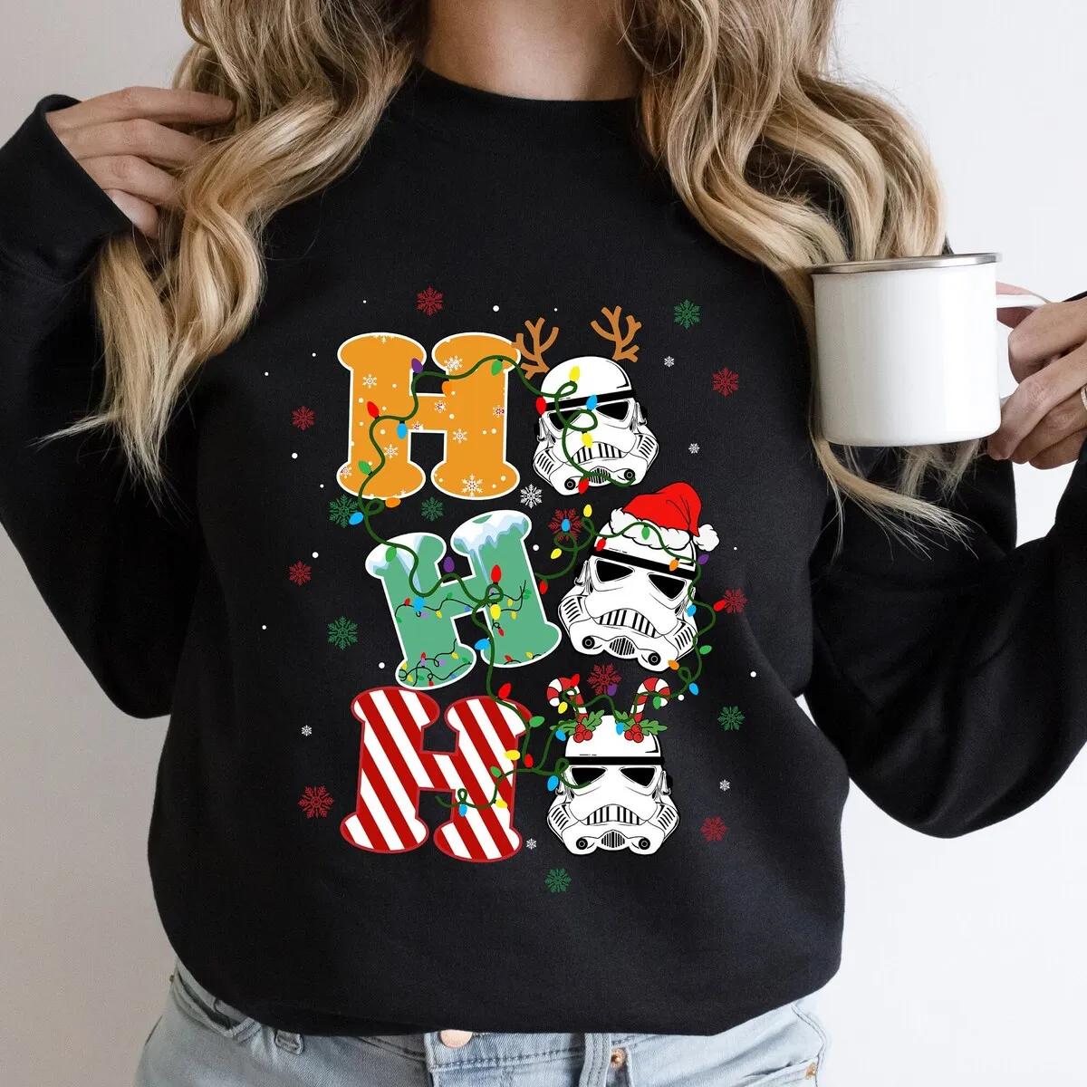 Storm Trooper Christmas Lights Disney Shirt 1 1