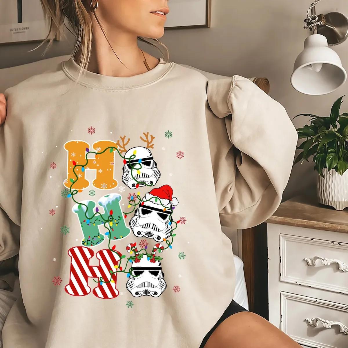 Storm Trooper Christmas Lights Disney Shirt 3 1