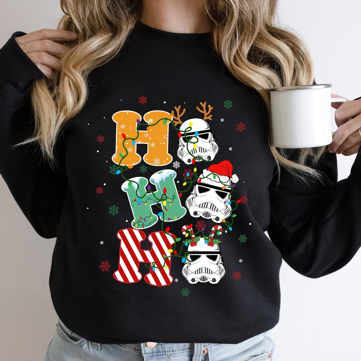 Storm Trooper Star Wars Christmas Lights Shirt 1