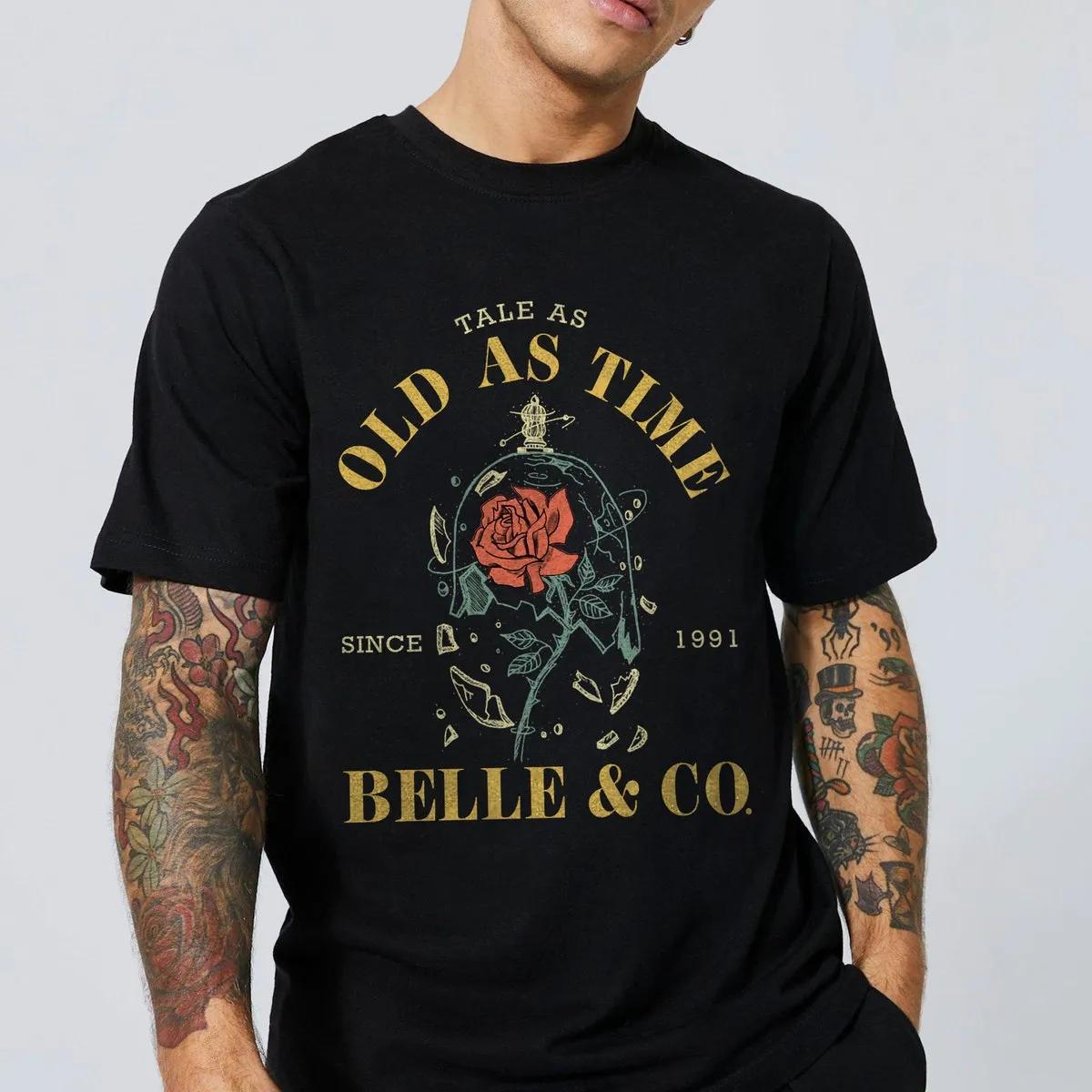 Tale As Old As Time Belle CO Since 1991 Disney Shirt 5 1