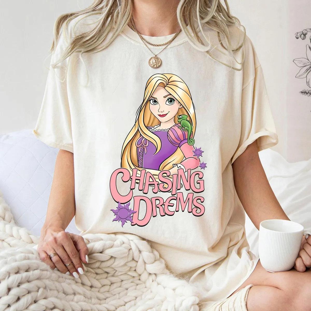 Tangled Rapunzel Chasing Dreams Pascal Shirt 1