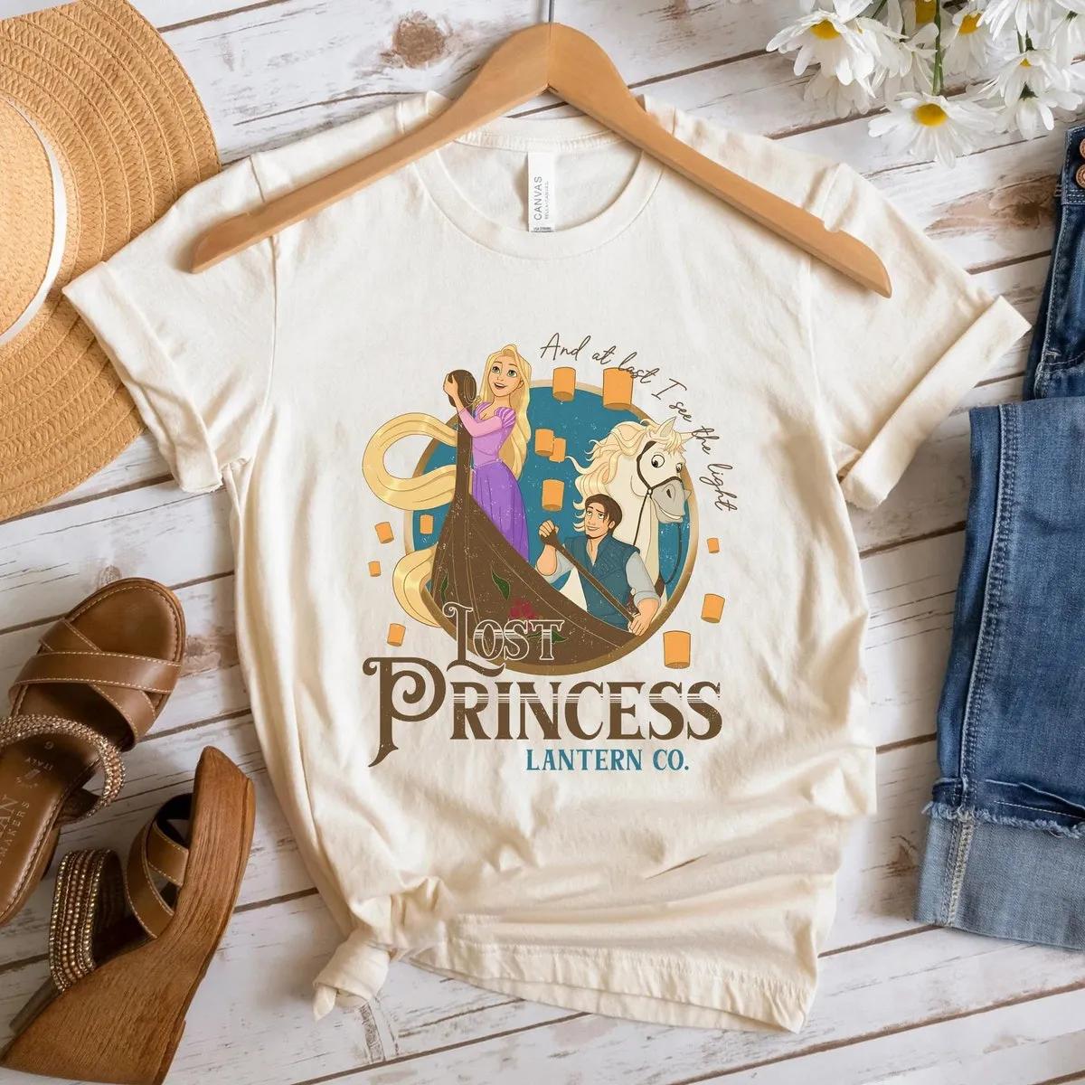 Tangled Rapunzel Princess Flynn Rider Lost Princess Shirt 4 1