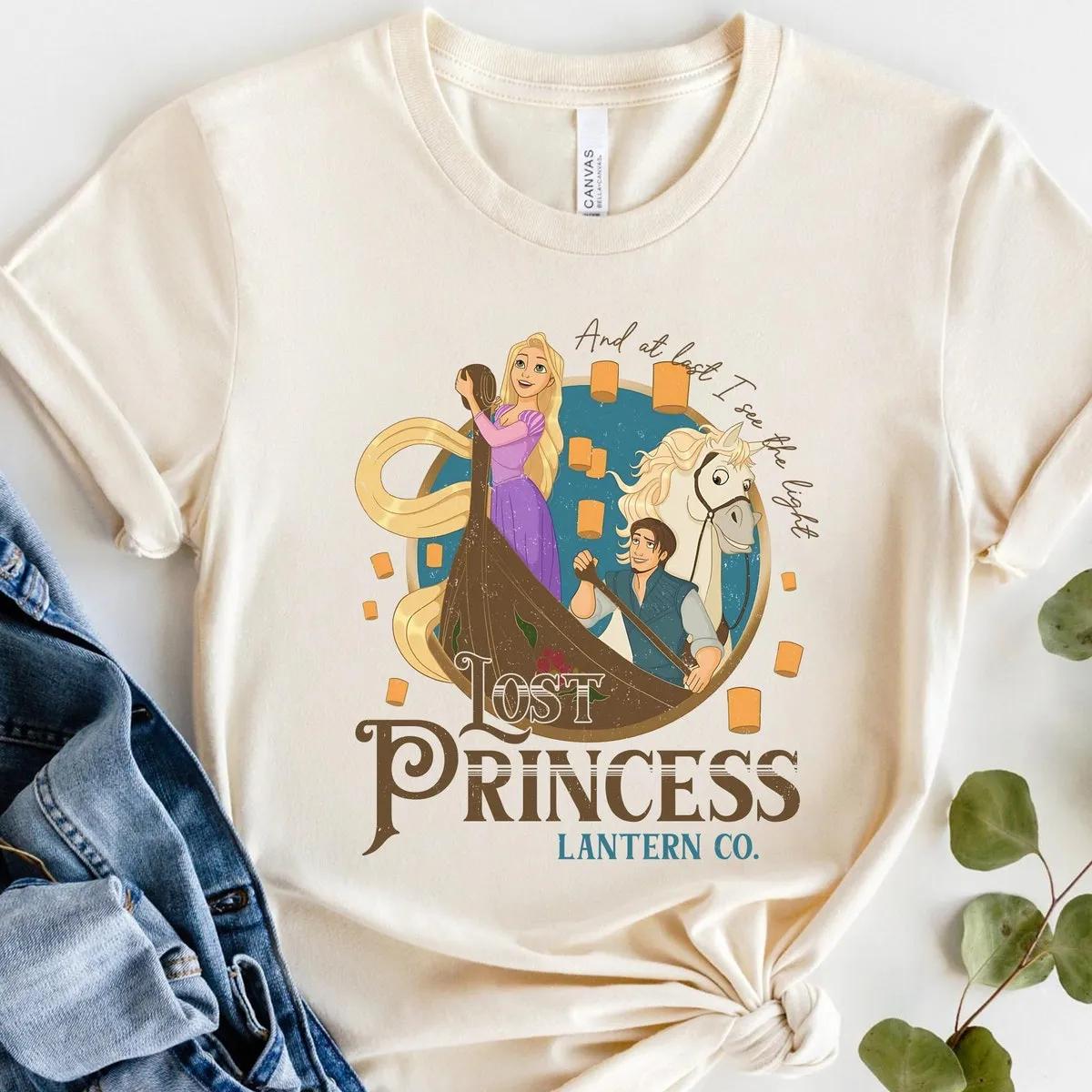 Tangled Rapunzel Princess Flynn Rider Lost Princess Shirt 5 1