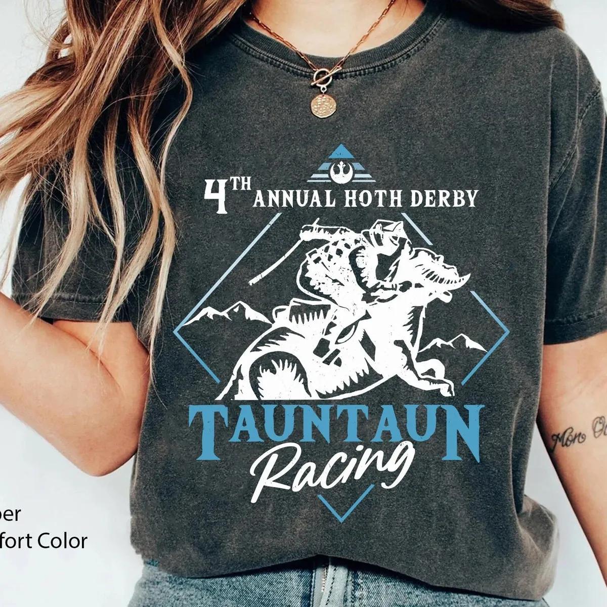 Tauntaun Racing 4Th Annual Hoth Derby Shirt 1