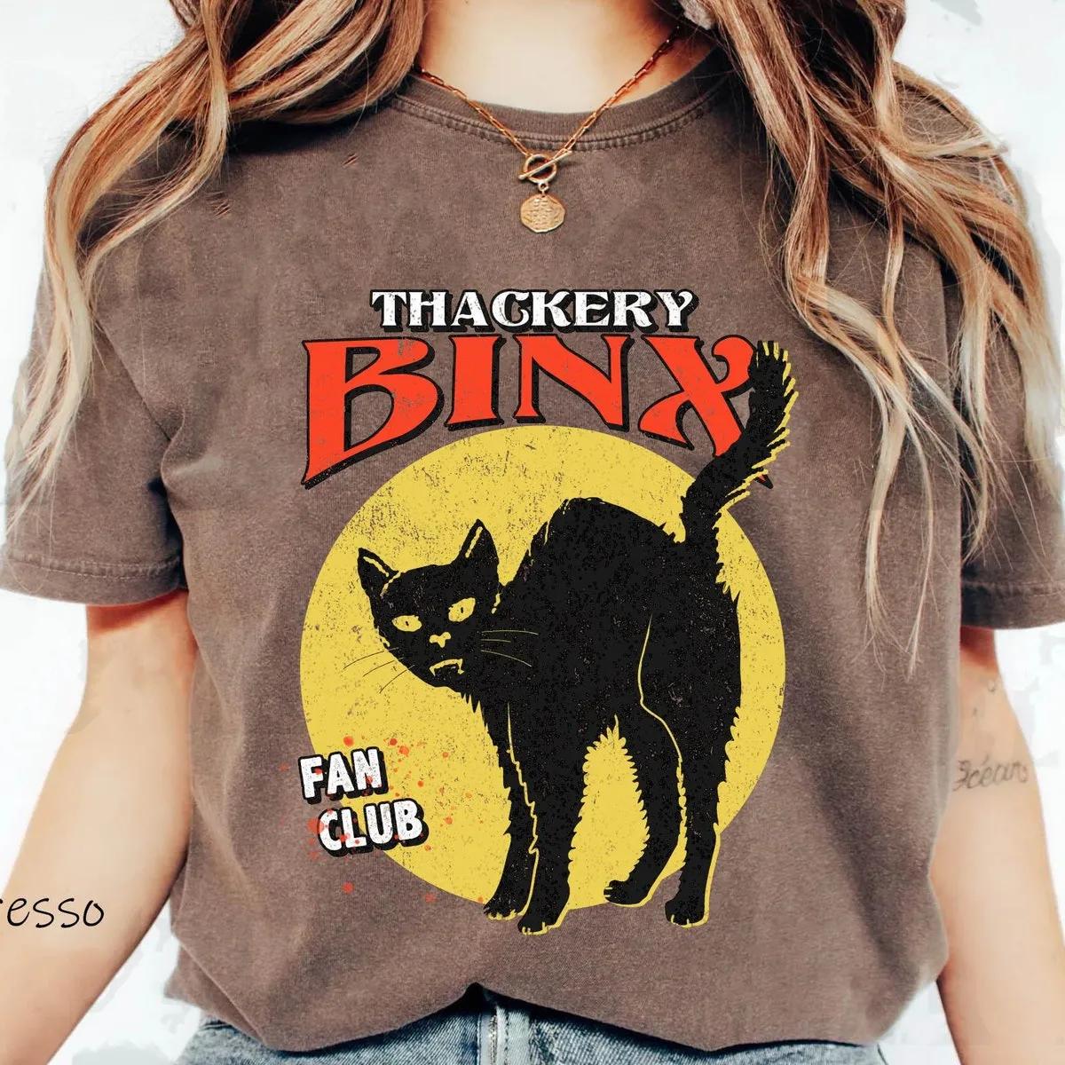 Thackery Binx Fan Club Halloween Shirt 2