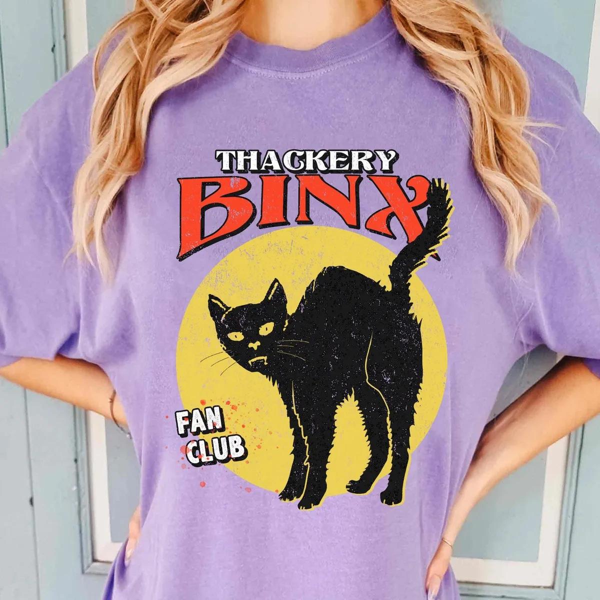 Thackery Binx Fan Club Halloween Shirt 6