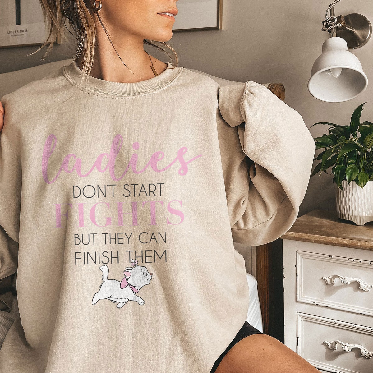 The Aristocats Marie Ladies Dont Start Fights Shirt 2 1