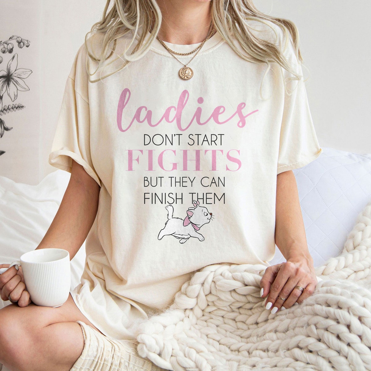 The Aristocats Marie Ladies Dont Start Fights Shirt 6 1