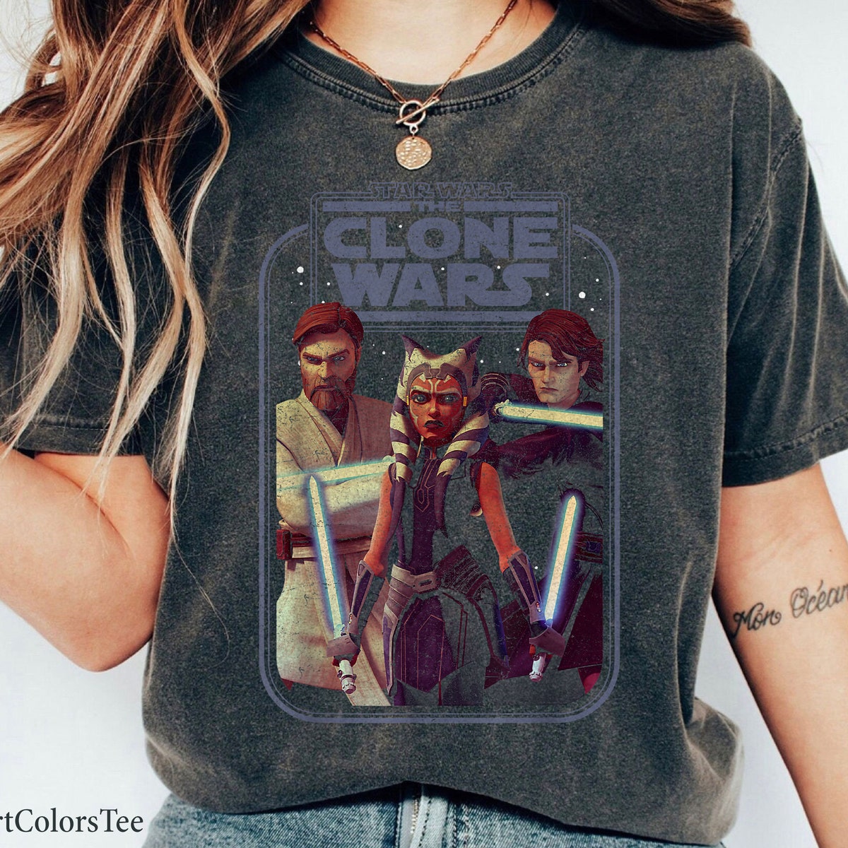 The Clone Wars Heroes Group Shot Star Wars Shirt 3 1