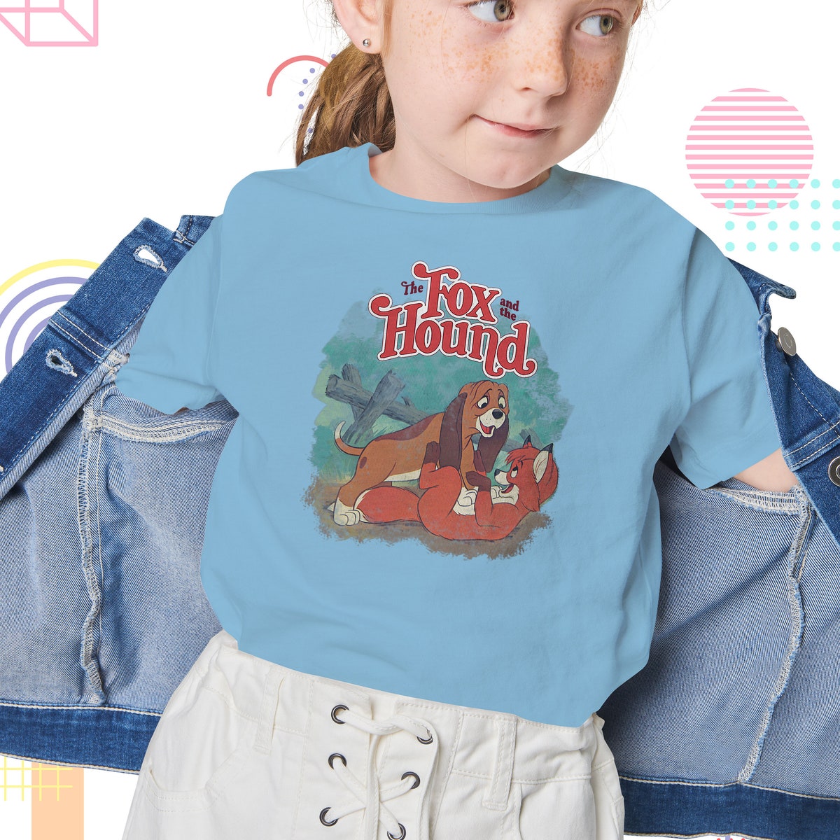 The Fox and the Hound Vintage Classic Poster Shirt 4