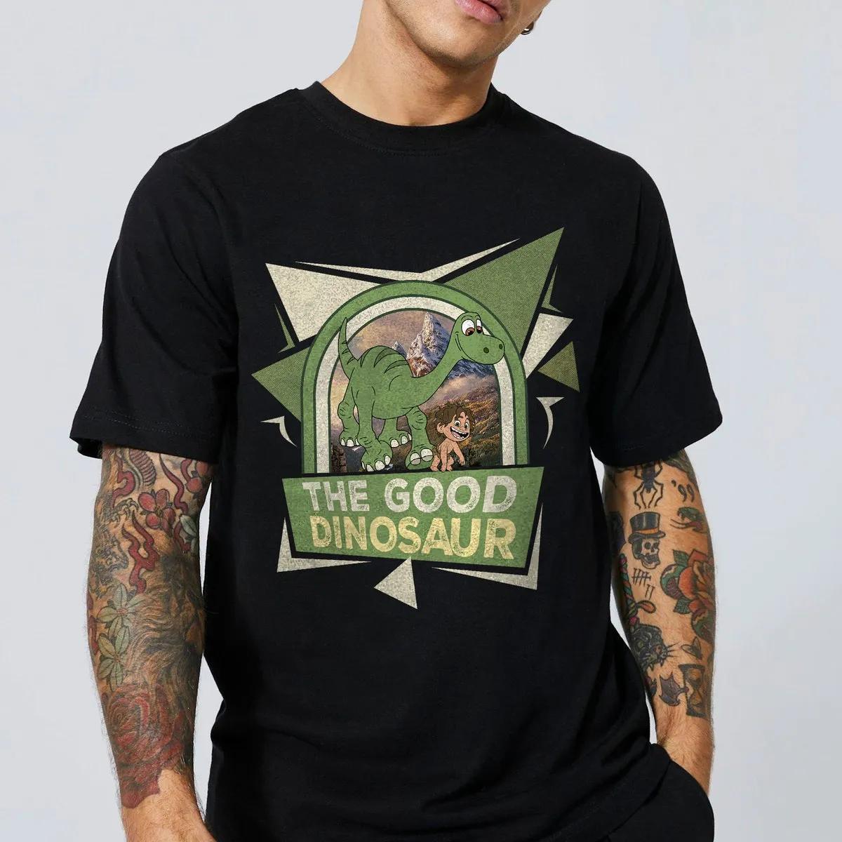 The Good Dinosaur Arlo And Spot 90s Retro Shirt 4