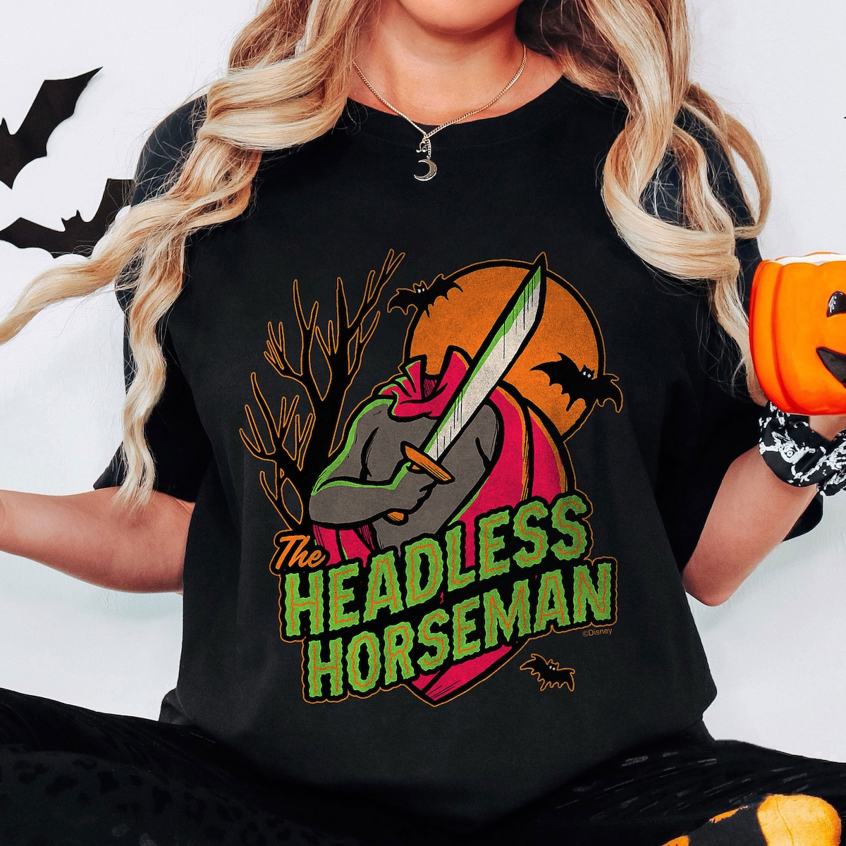 The Headless Horseman with Sword Halloween Shirt 1