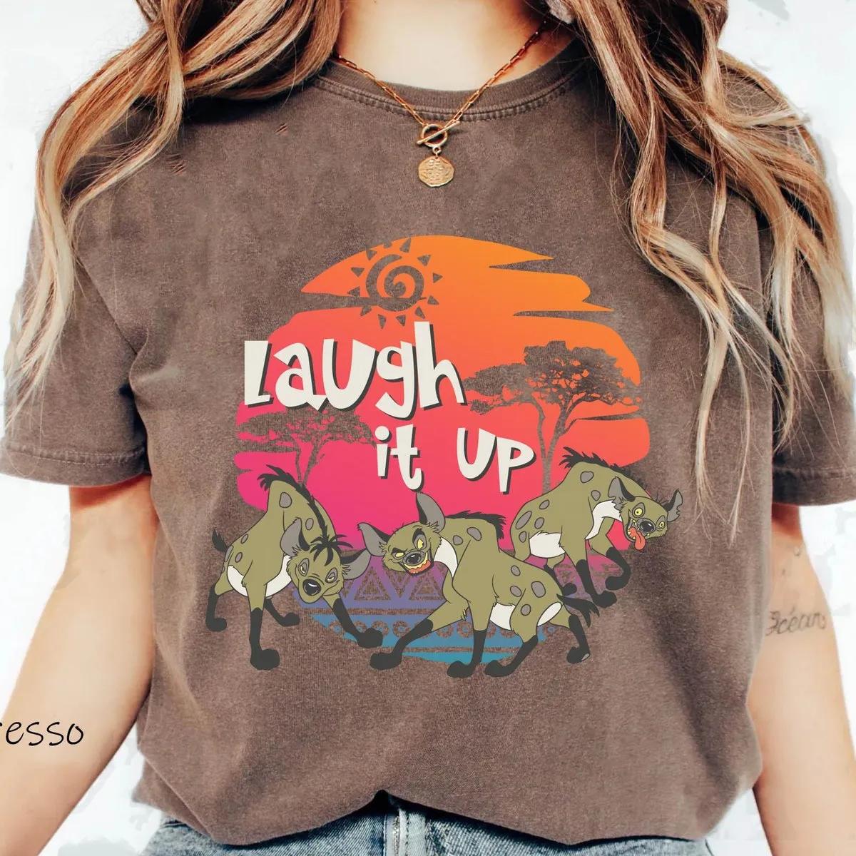 The Lion King Hyenas Laugh It Up Shirt 2