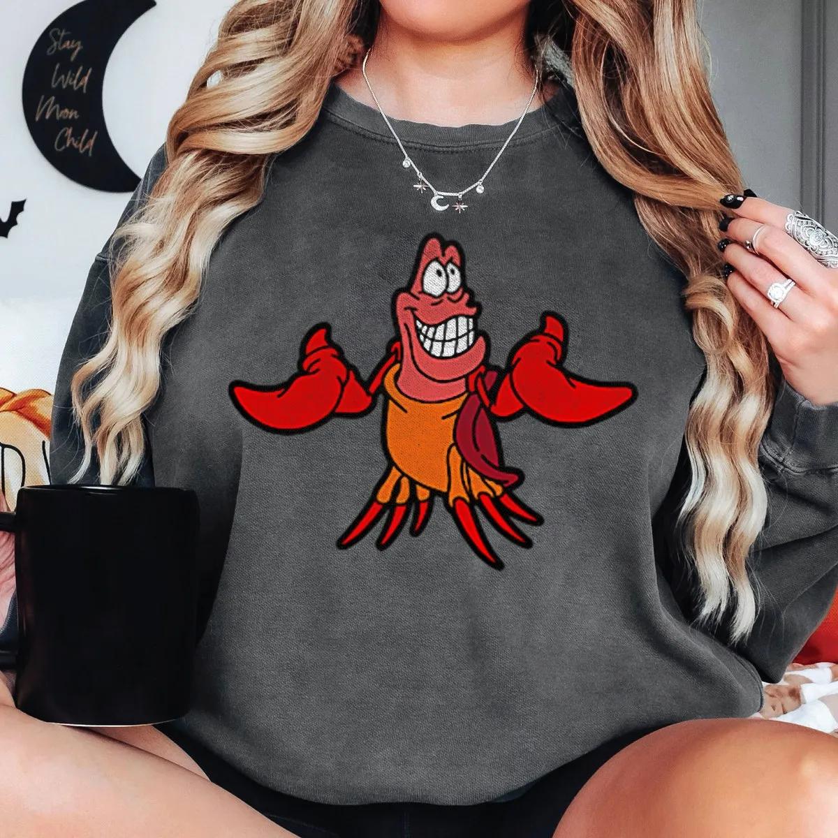 The Little Mermaid Sebastian Crab Pocket Icon Shirt 3