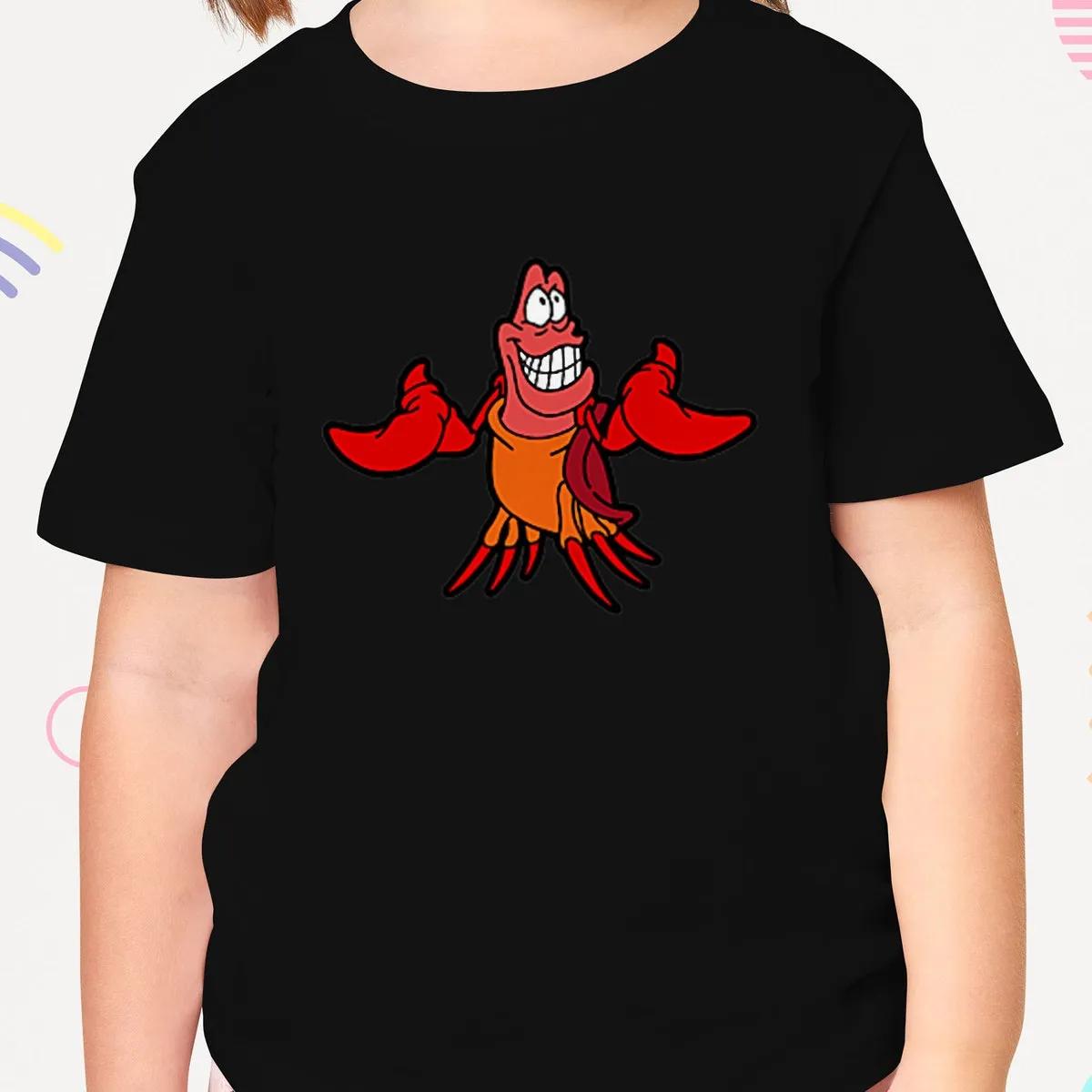 The Little Mermaid Sebastian Crab Pocket Icon Shirt 5