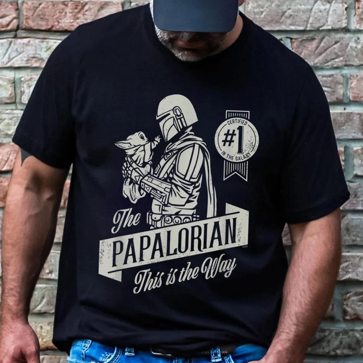 The Mandalorian and Grogu Papalorian Star Wars Shirt 1