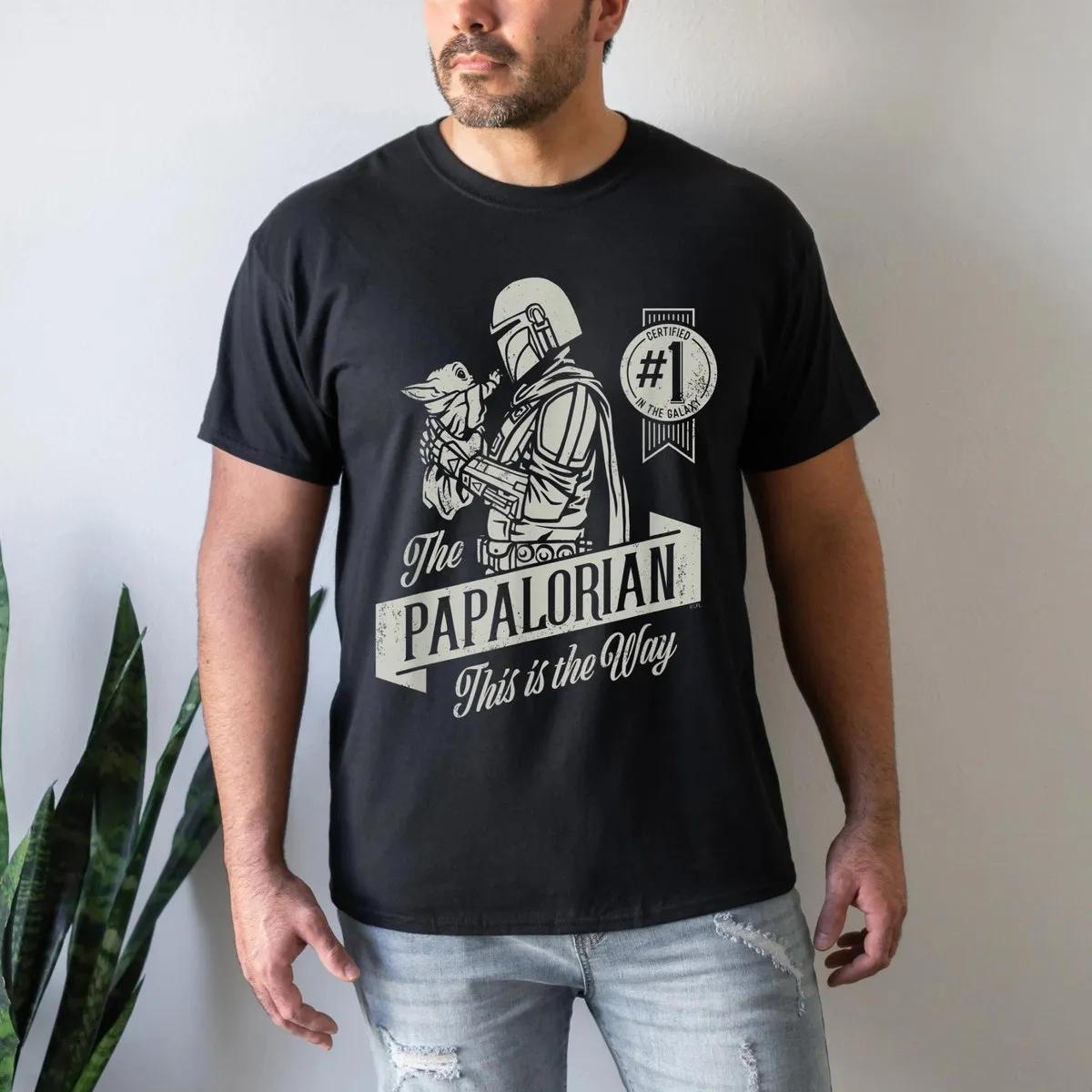 The Mandalorian and Grogu Papalorian Star Wars Shirt 3