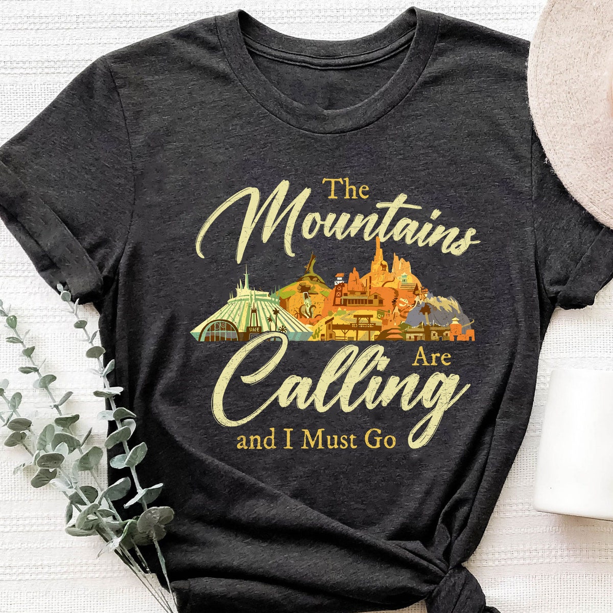 The Mountains Are Calling and I Must Go Thunder Space Splash Shirt 4 1