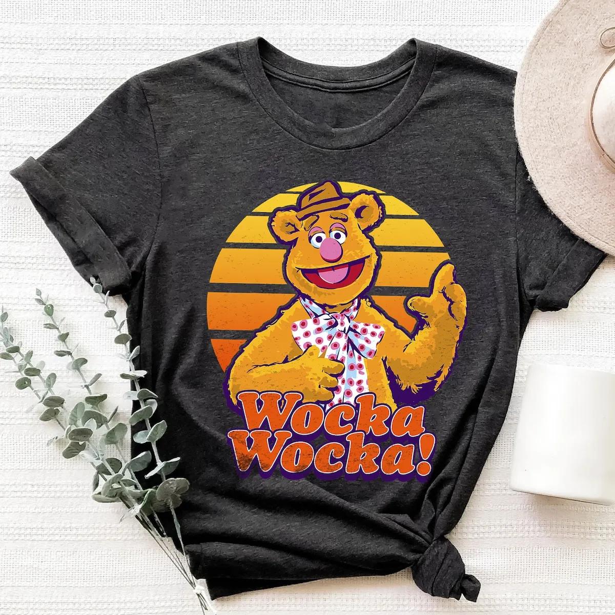 The Muppets Fozzie Bear Wocka Wocka Portrait Shirt 3