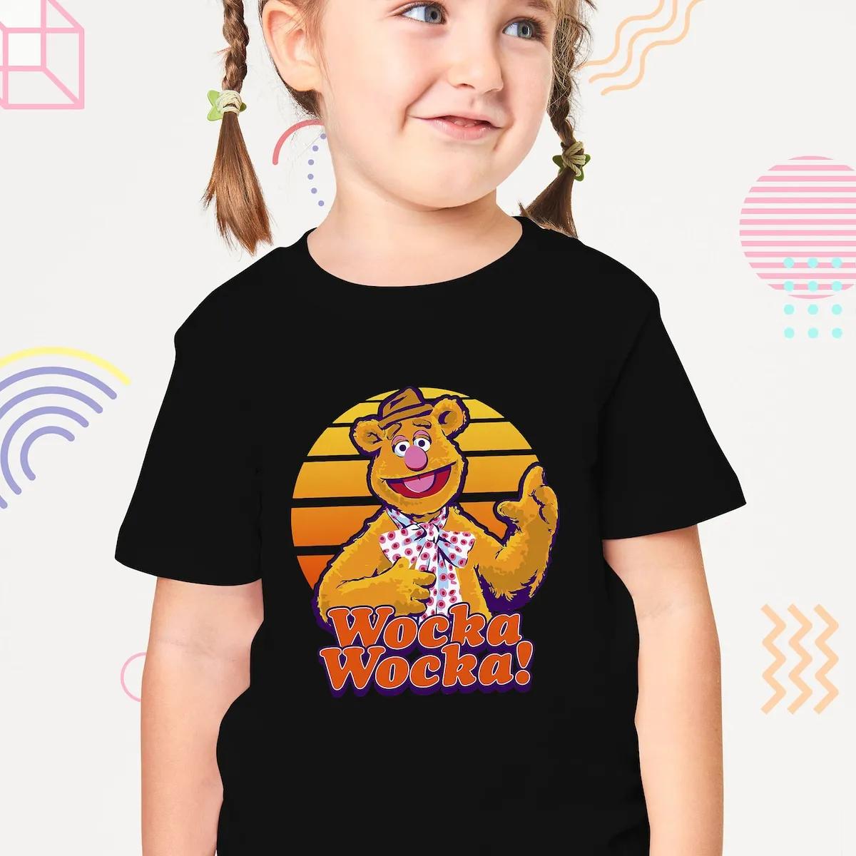 The Muppets Fozzie Bear Wocka Wocka Portrait Shirt 4