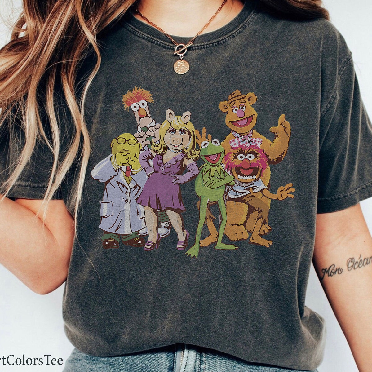 The Muppets Group Shot Illustrated Shirt 1 1