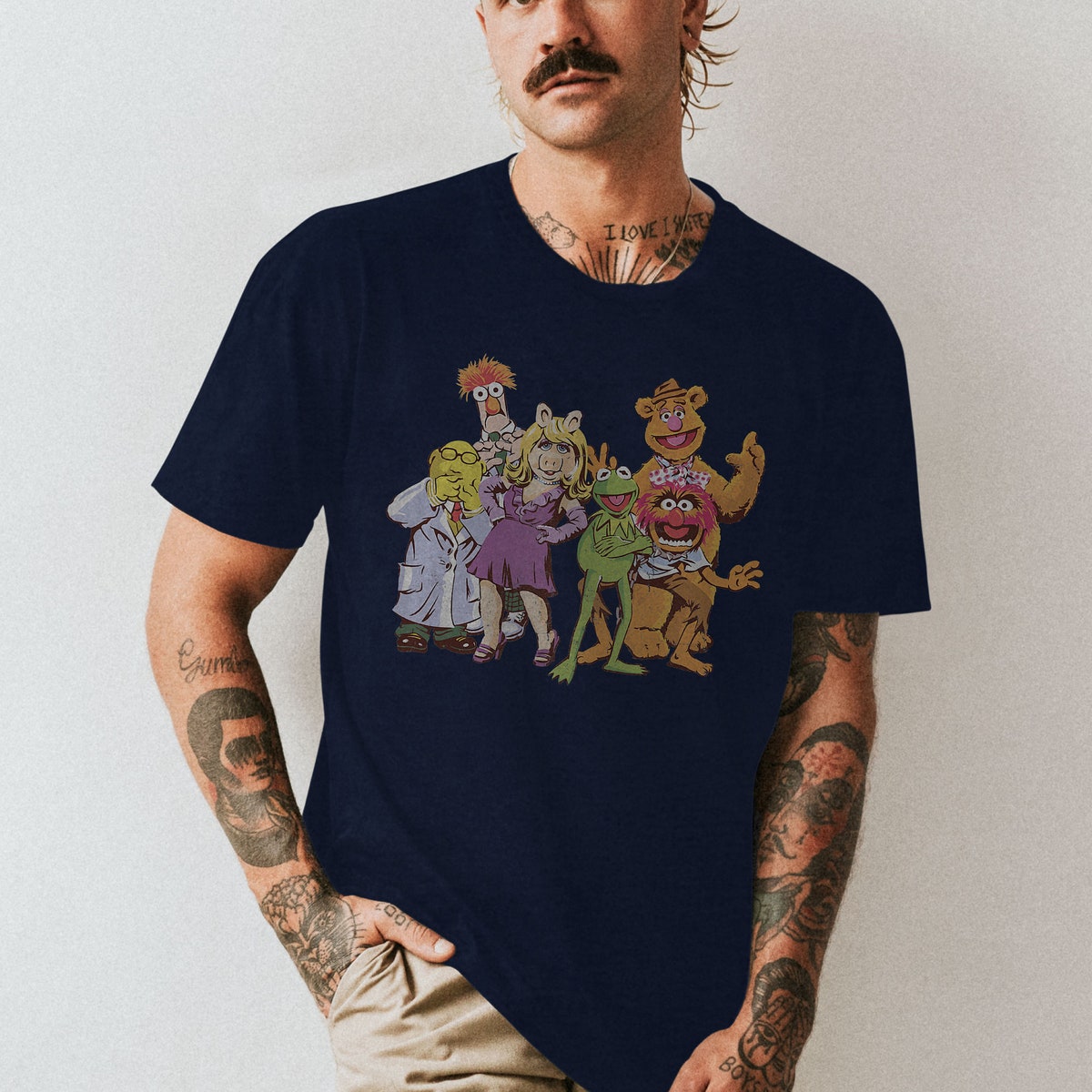 The Muppets Group Shot Illustrated Shirt 3 1