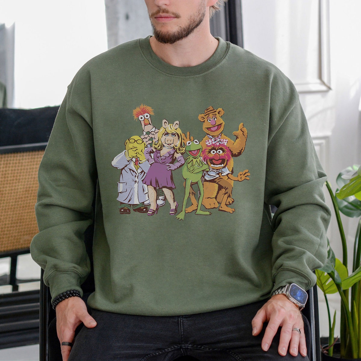 The Muppets Group Shot Illustrated Shirt 4 1