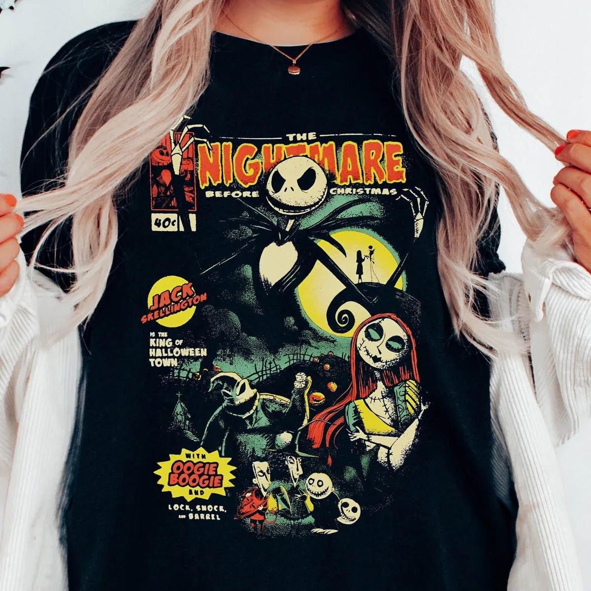 The Nightmare Before Christmas Comic Cover Shirt 1