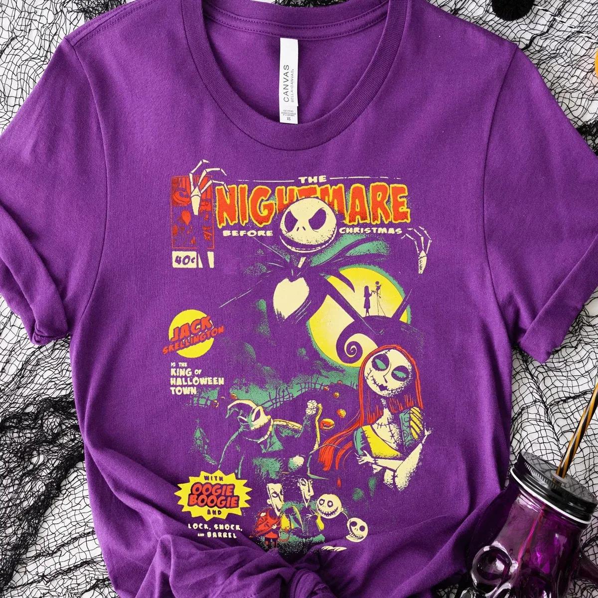 The Nightmare Before Christmas Comic Cover Shirt 5