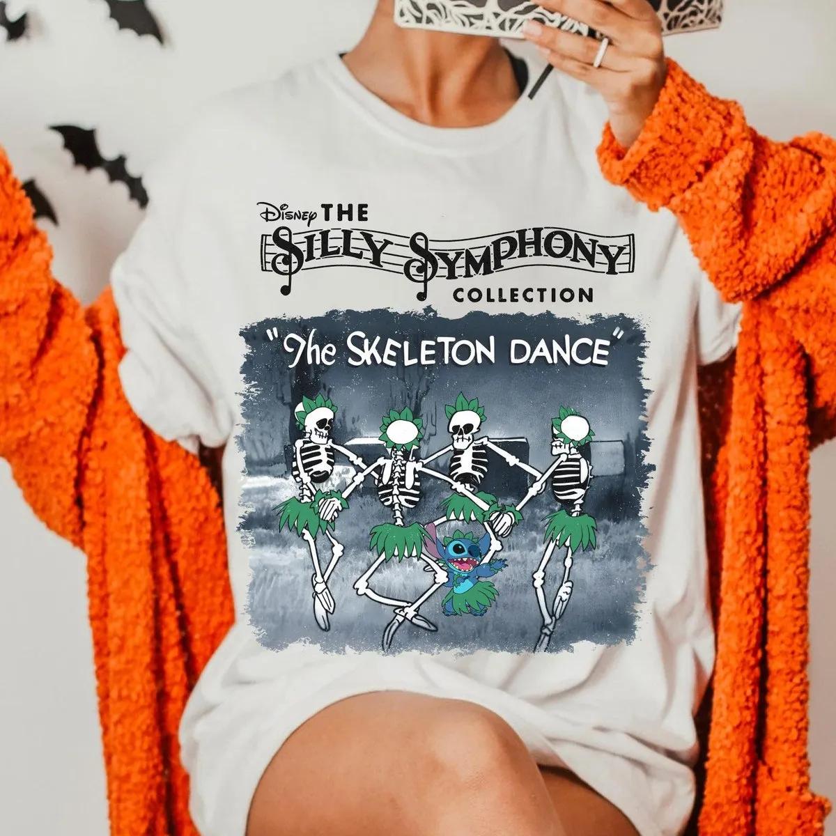 The Skeleton Dance Stitch Aloha Shirt 2